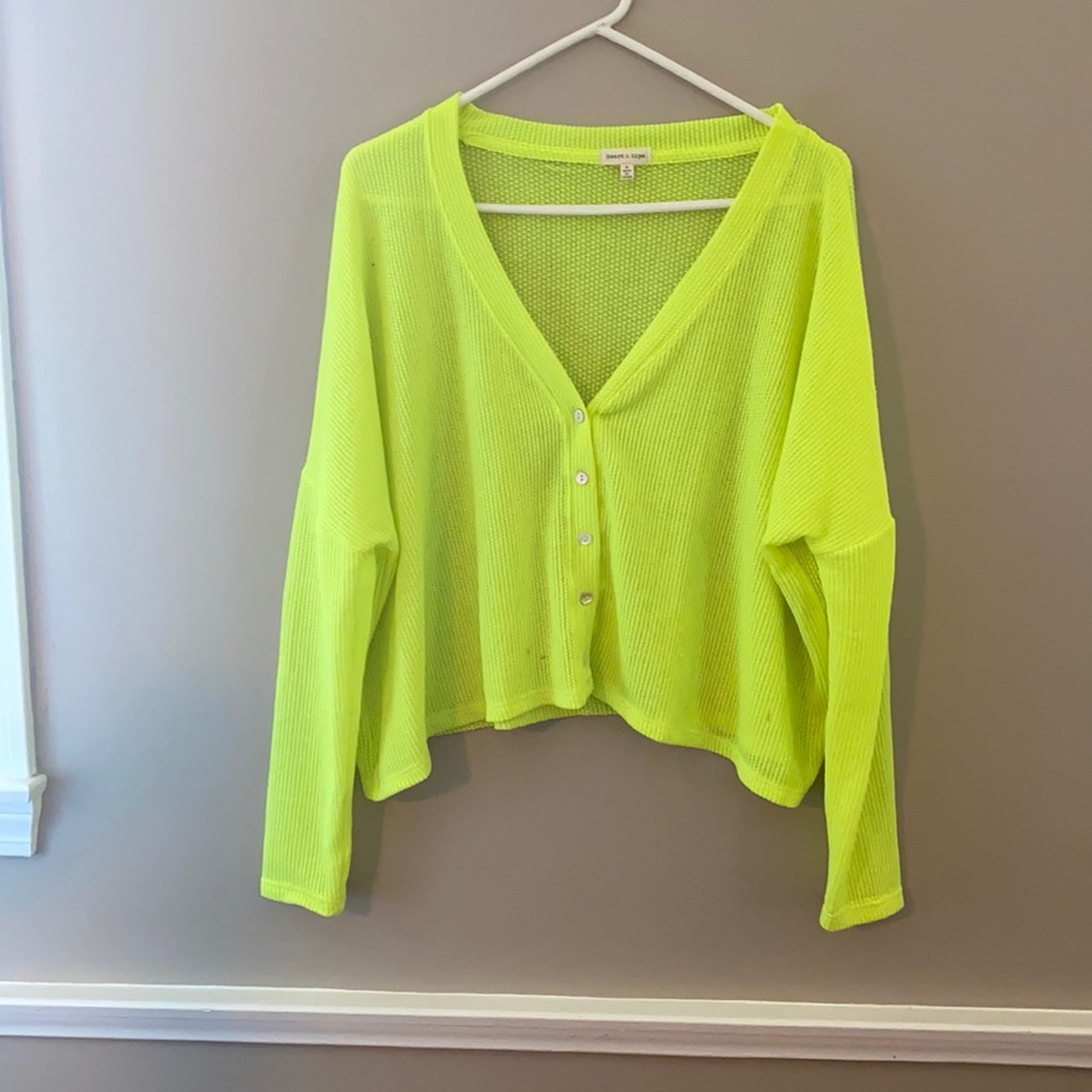 Cropped cardigan